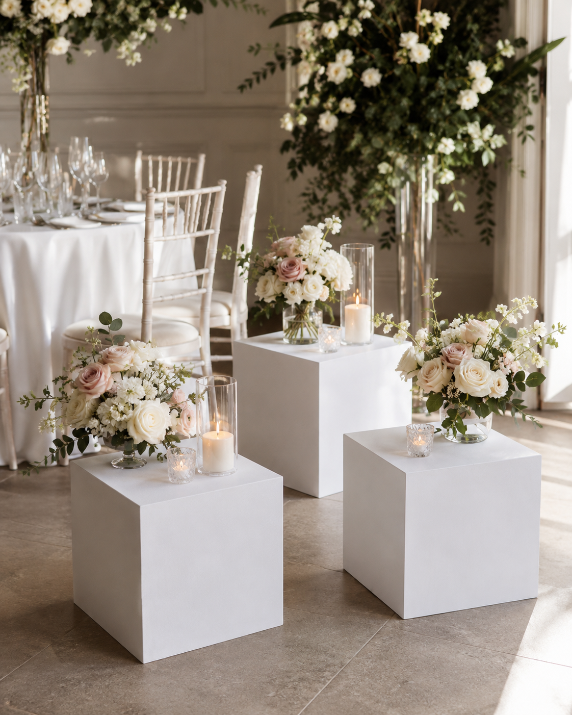 Quadratischer Kartonwürfel