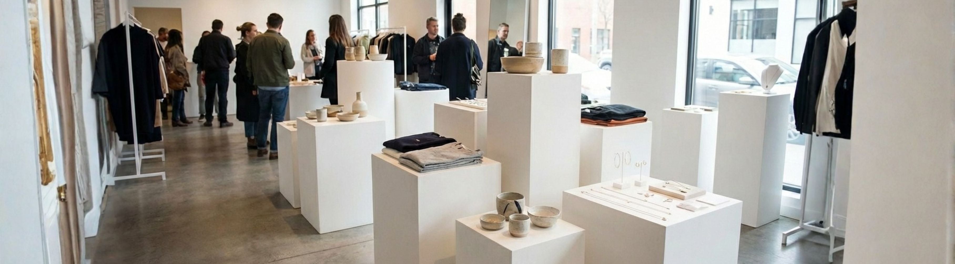 Retail Display Plinths