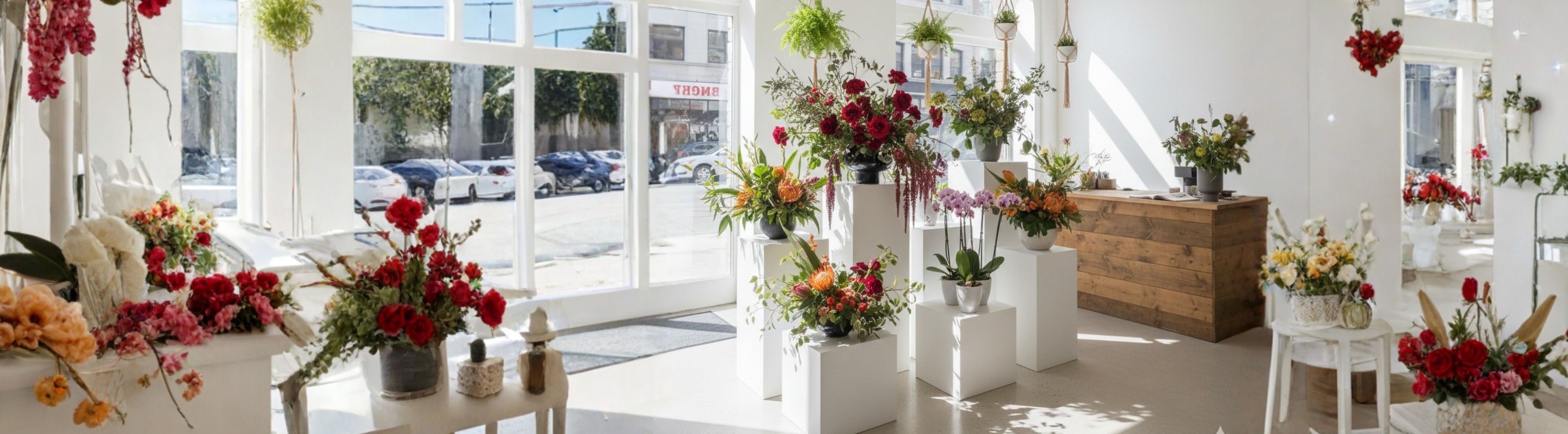 Florist Display Plinths