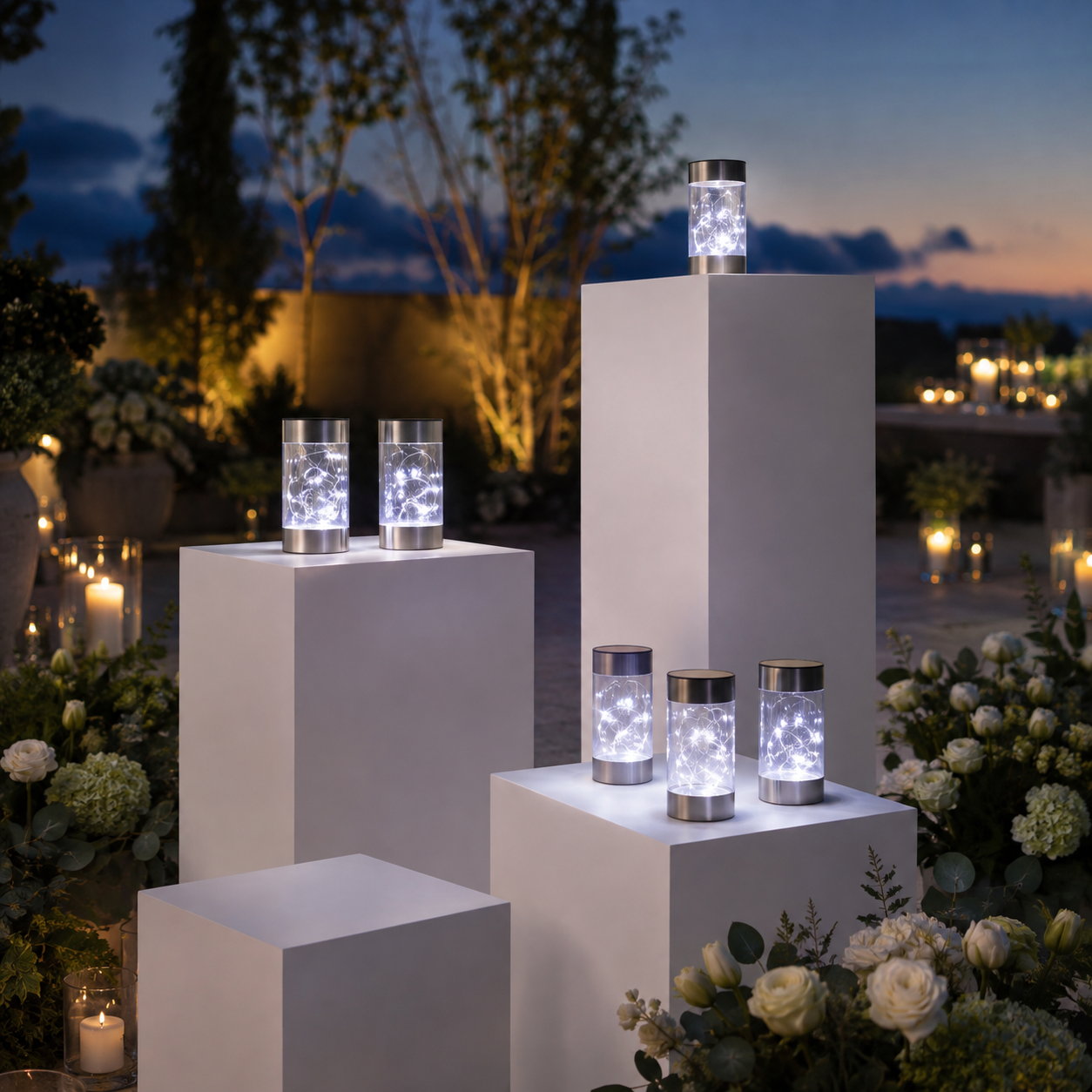 Lazespark Plinth Solar Lantern