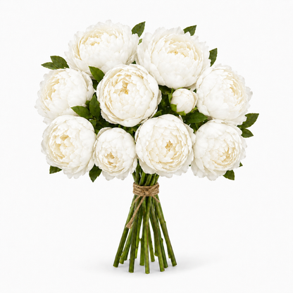 Artificial Peonies - Set of 10