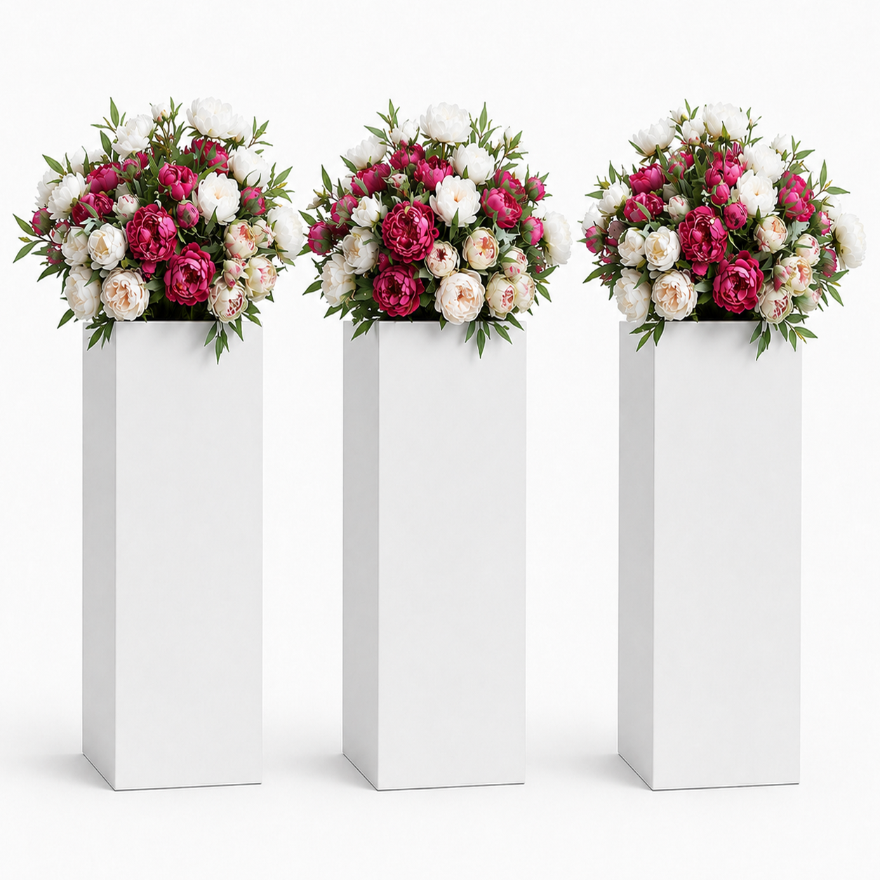 Artificial Peonies - Set of 10